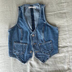 Mango Denim Vest